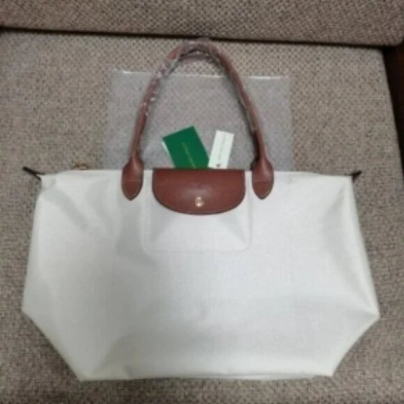 Longchamp Le Pliage Nylon Large Shoulder Bag Tote Travel Bag - Picture 5 of 5